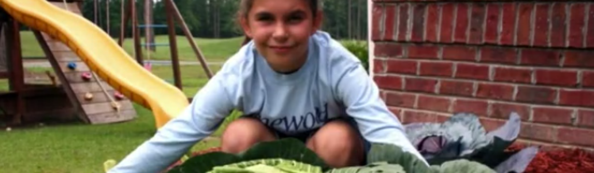 40-pound cabbage inspires 9-year-old to reduce food insecurity in the United States