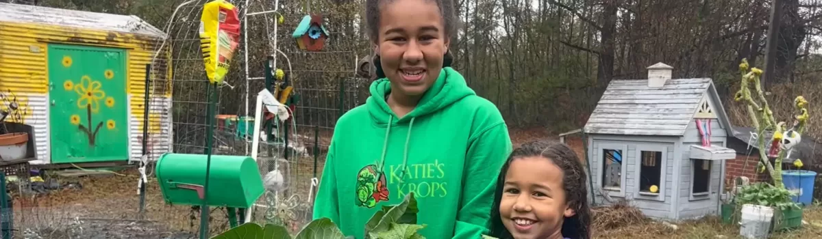 Young sisters from Aiken helping feed their community