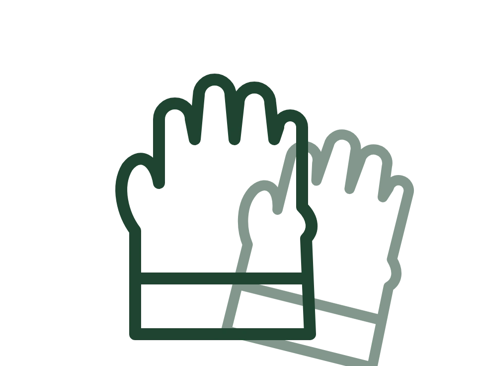 Durable gardening gloves