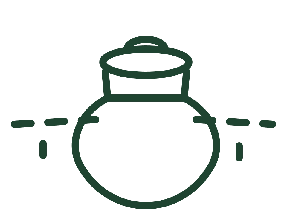 GrowOya garden watering pot